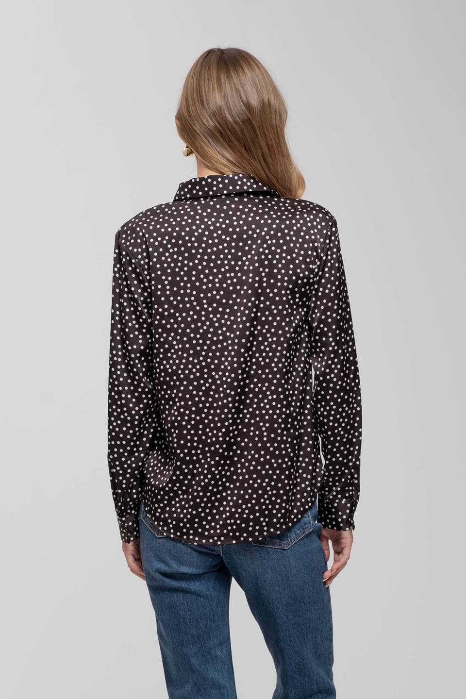 Polka Dot Blouse | Harper Jo & Company Polka Dot Blouse | Harper Jo & Company
